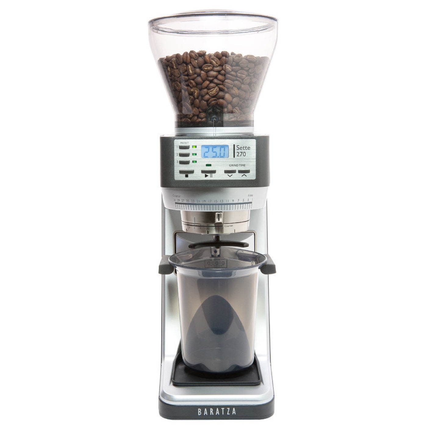 Baratza Sette 270 electric hopper product photograph