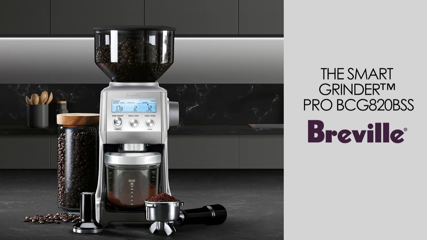 Breville Smart Grinder Pro electric hopper product photograph