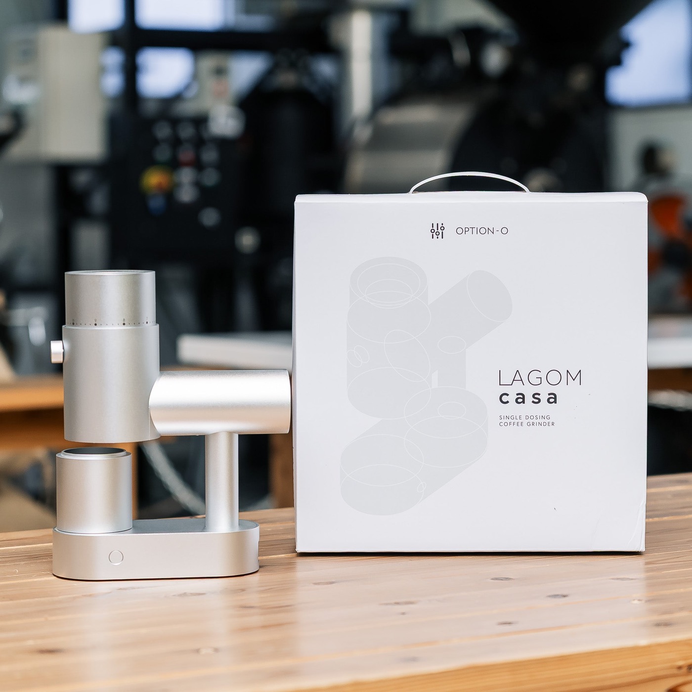 Option-O Lagom Casa electric single dose product photograph