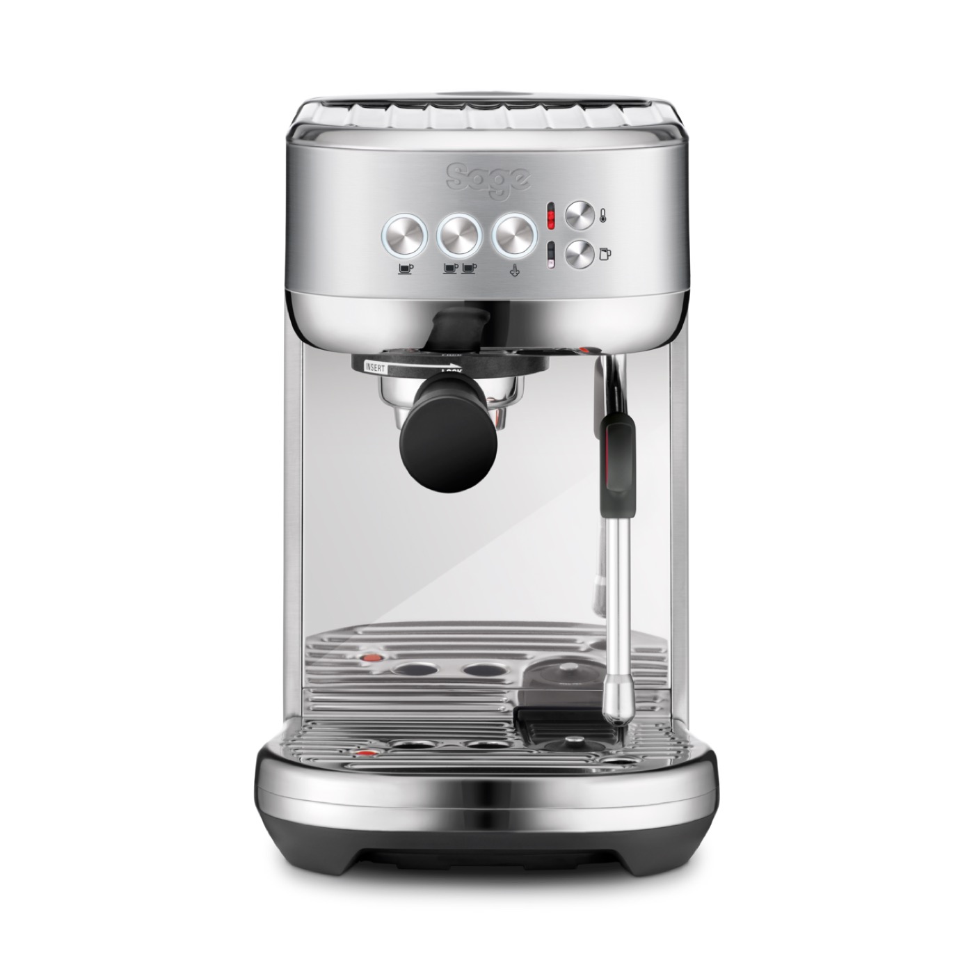 Breville the Bambino Plus manual espresso product photograph