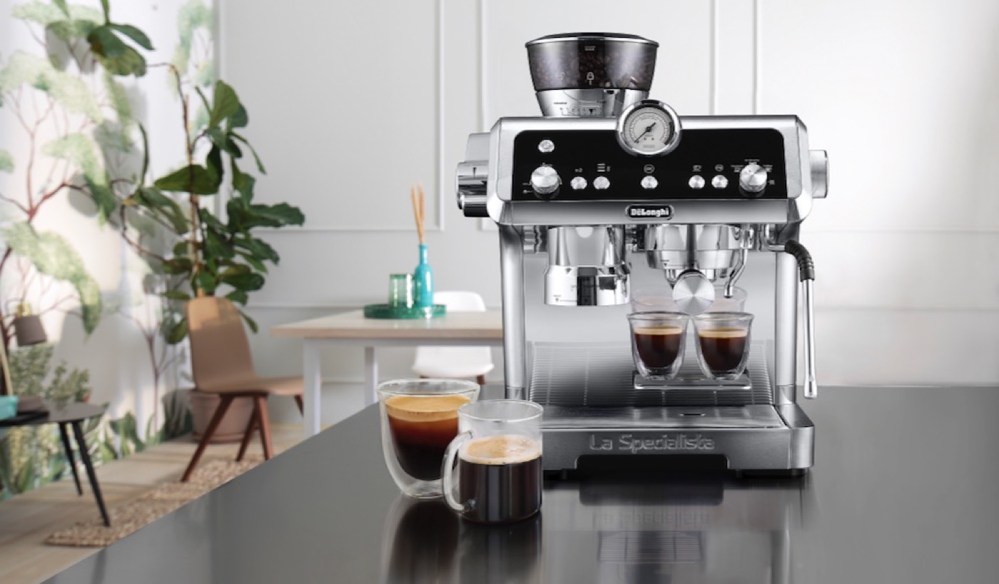 De’Longhi La Specialista Prestigio integrated grinder product photograph