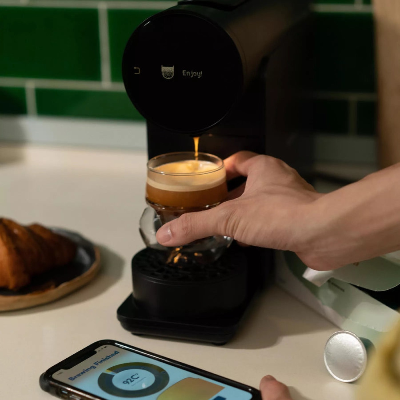 Morning Coffee Machine capsule product photograph