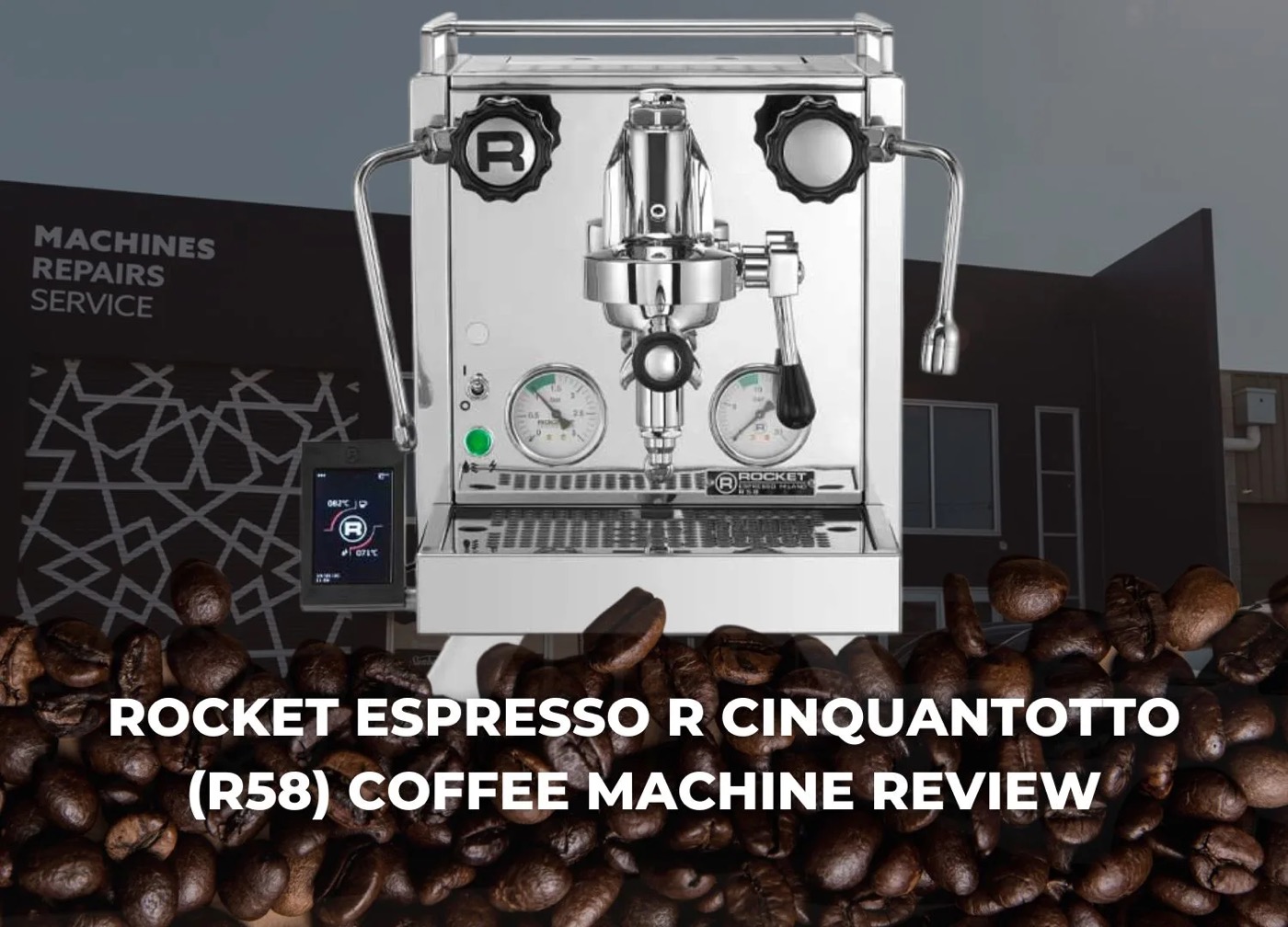 Rocket Espresso R Cinquantotto manual espresso product photograph