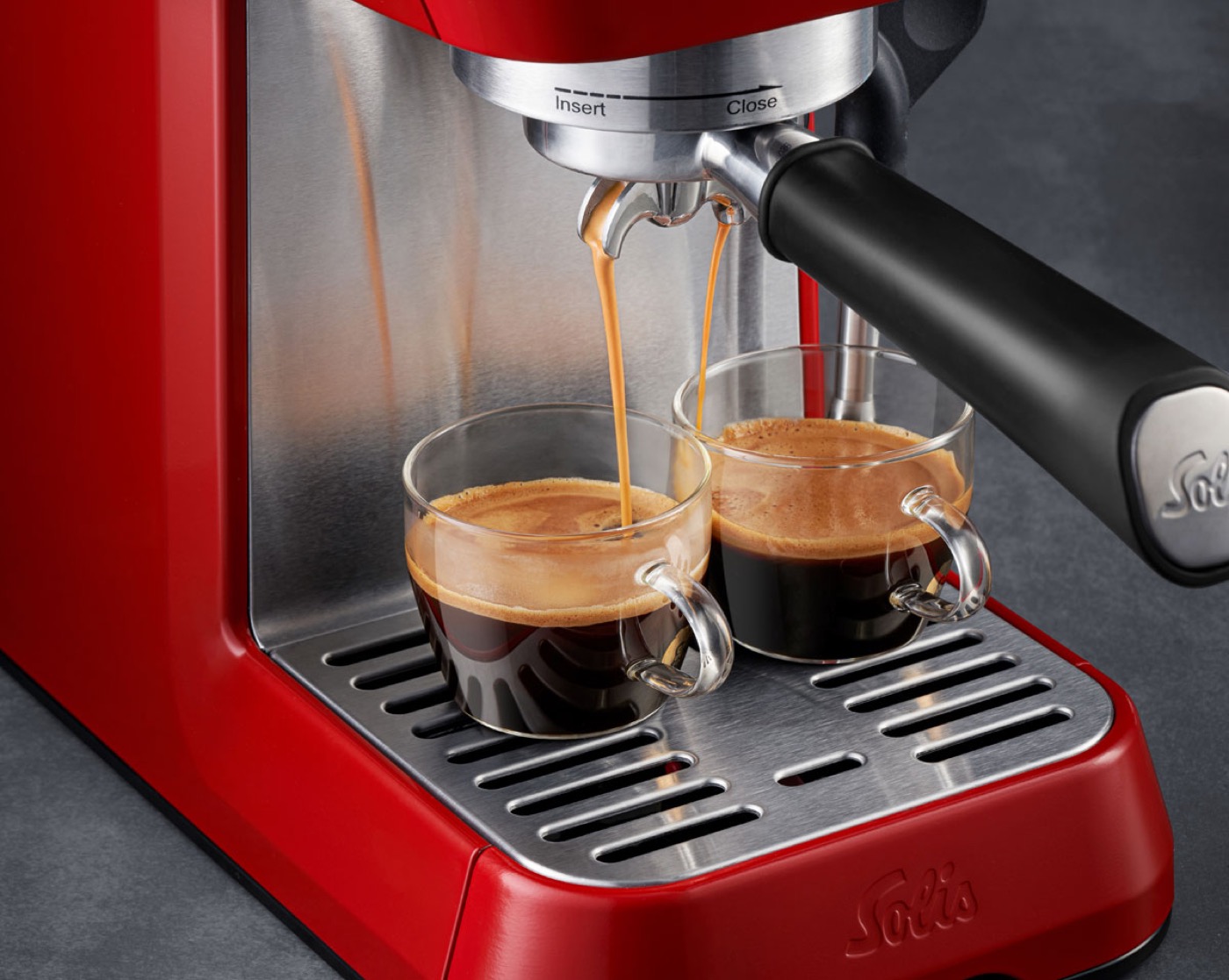 Solis Barista Perfetta Plus manual espresso product photograph