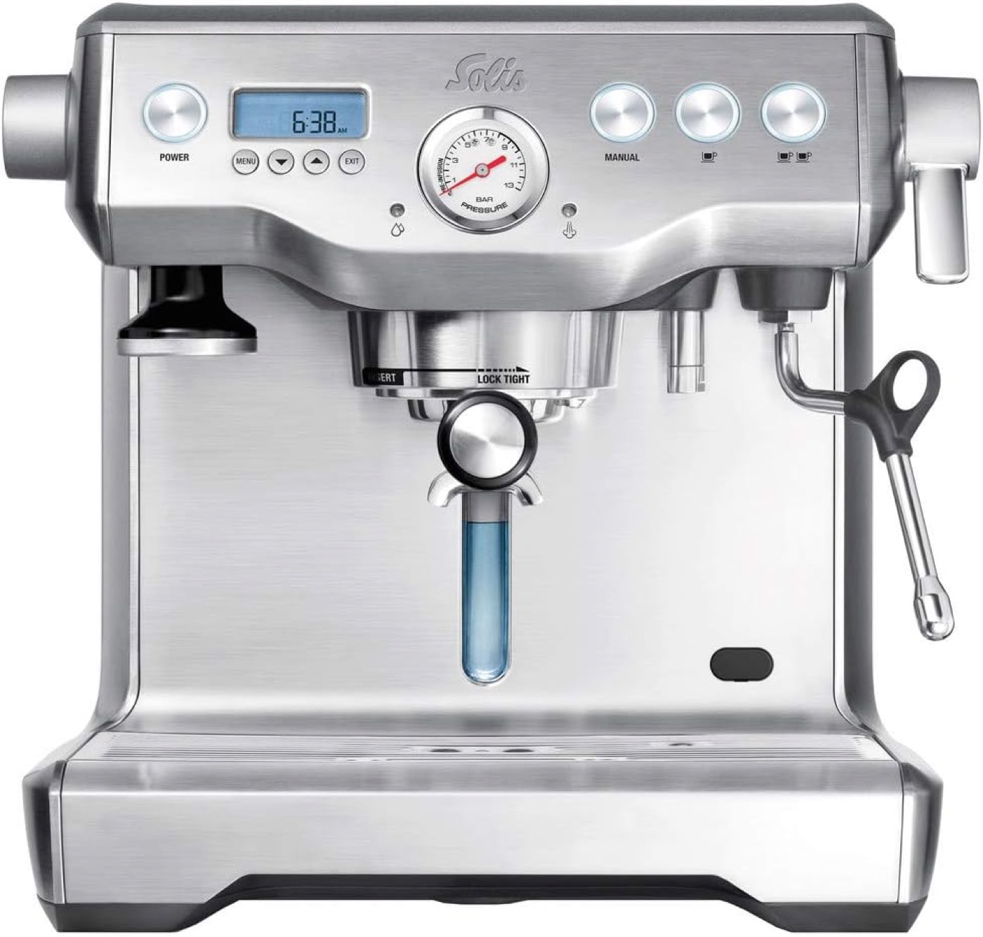 Solis Barista Triple Heat integrated grinder product photograph