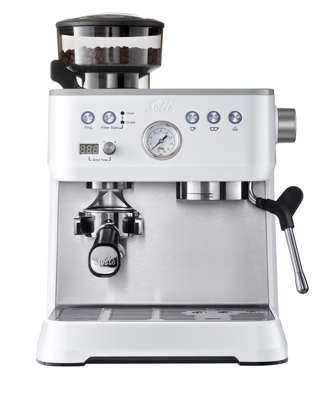 Solis Grind & Infuse Perfetta integrated grinder product photograph
