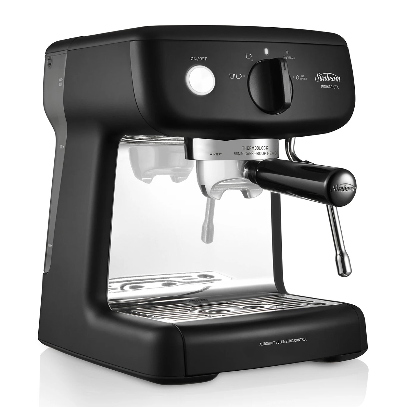 Sunbeam Mini Barista manual espresso product photograph